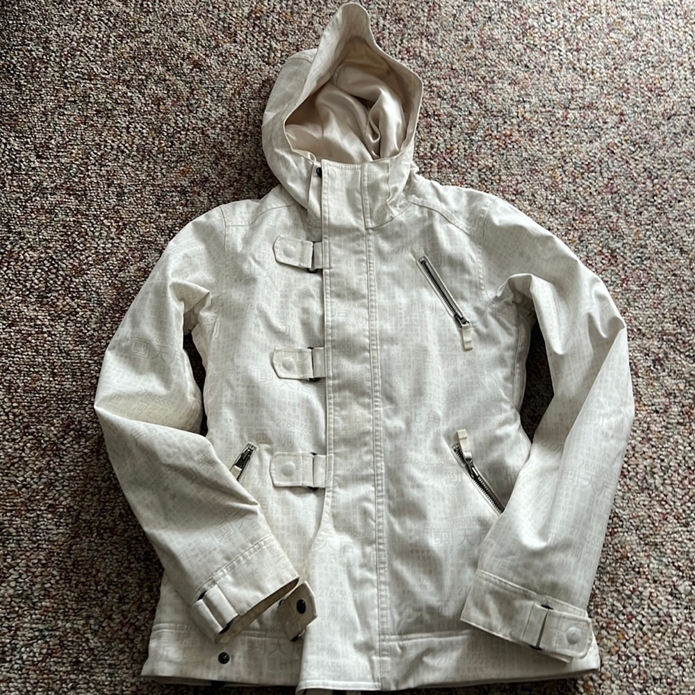 Burton snowboard womens heated jacket xs